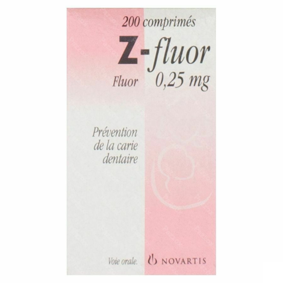 Z Fluor Tabl 200 X 0,25mg