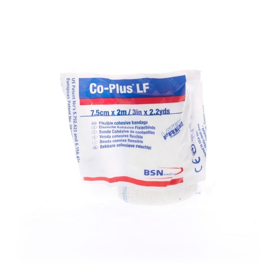 Coplus Bande Coh.s/latex 7,5cmx2,0m Blanc 7210030