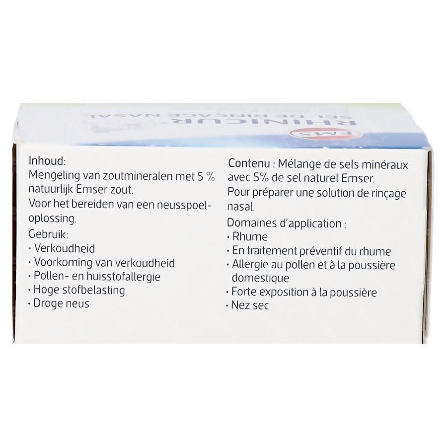 Rhinicur Sel De Rincage Nasale Sachet 20x2,5g