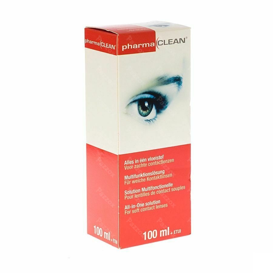 Pharmaclean Etui Voyage+etui Lentille Fl 100ml