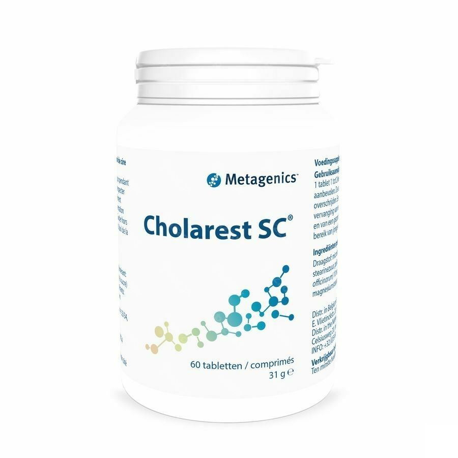 Cholarest Sc Tabl 60 Metagenics