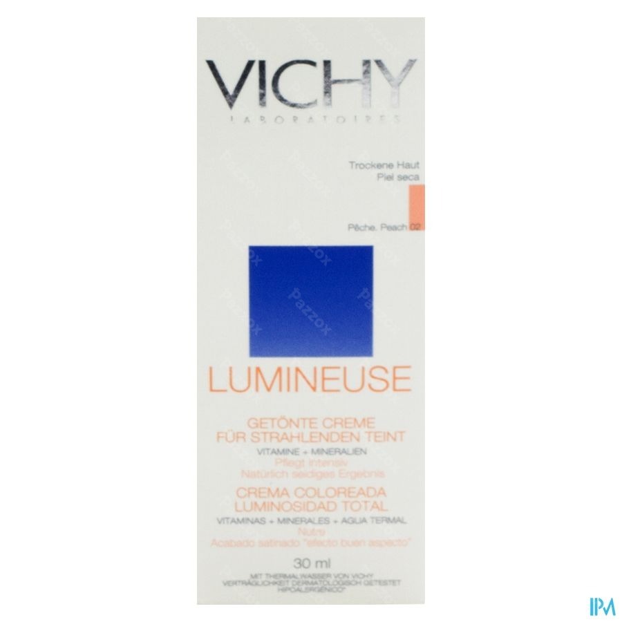 Vichy Fdt Lumineuse Ps Peche 30ml