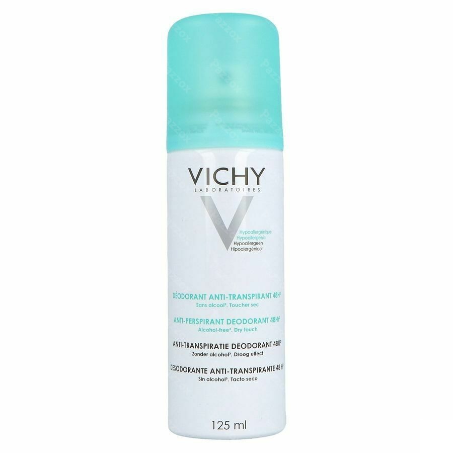 Vichy Deodorant Anti-Transpirant Intense Aerosol 48h 125ml