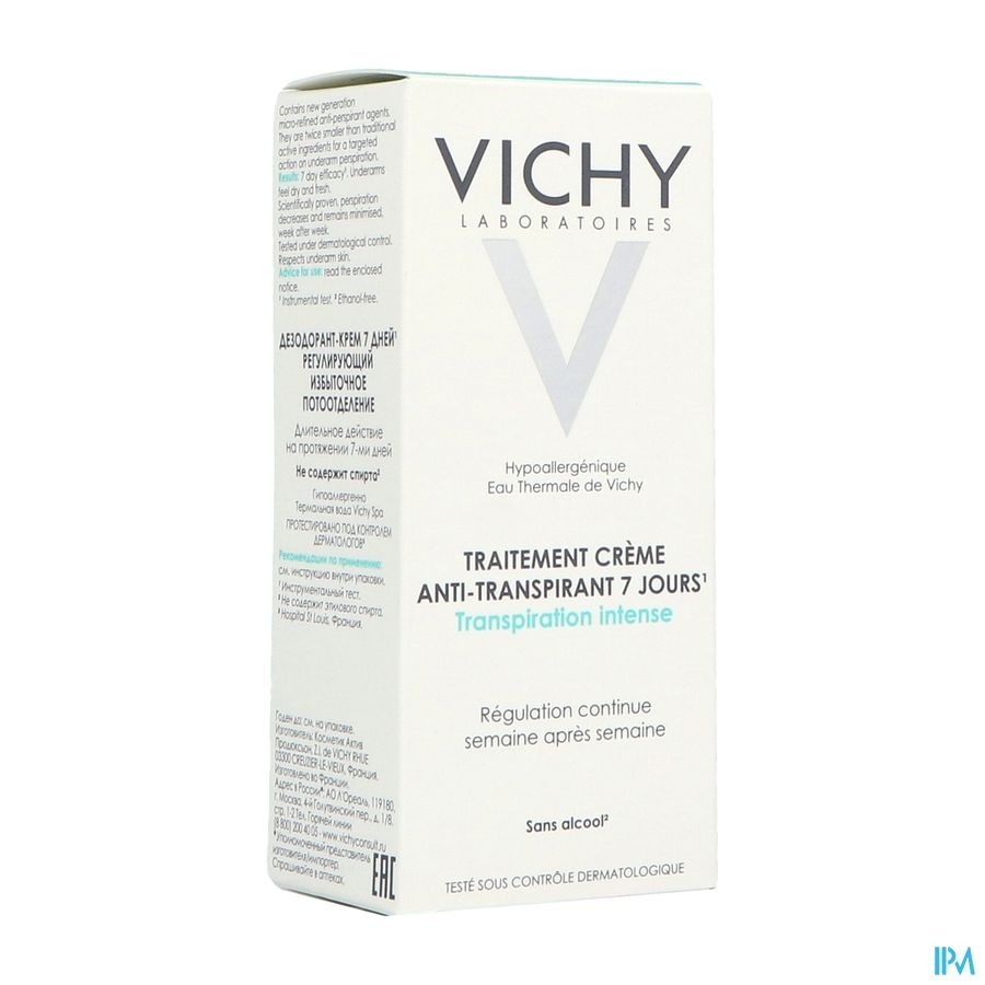 Vichy Deo Transp. Intense Creme 7j 30ml