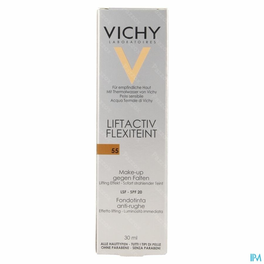 Vichy Liftactiv Flexilift Teint Anti Rides 55 Bronze 30ml