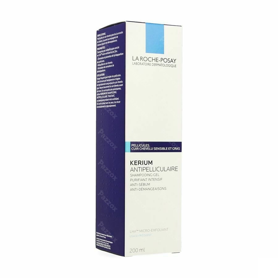 La Roche-Posay Kerium Shampooing Antipelliculaire 200ml