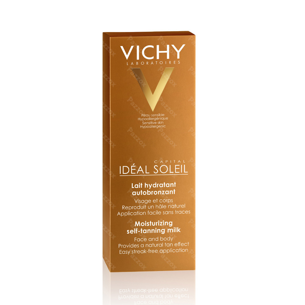 Vichy Cap Sol Lait Auto Bronz Visage&corps 100ml