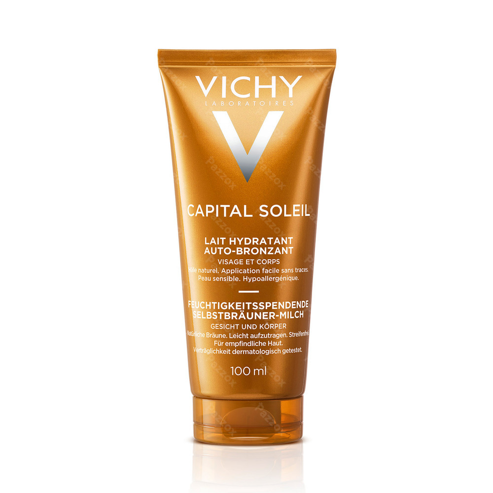 Vichy Cap Sol Lait Auto Bronz Visage&corps 100ml