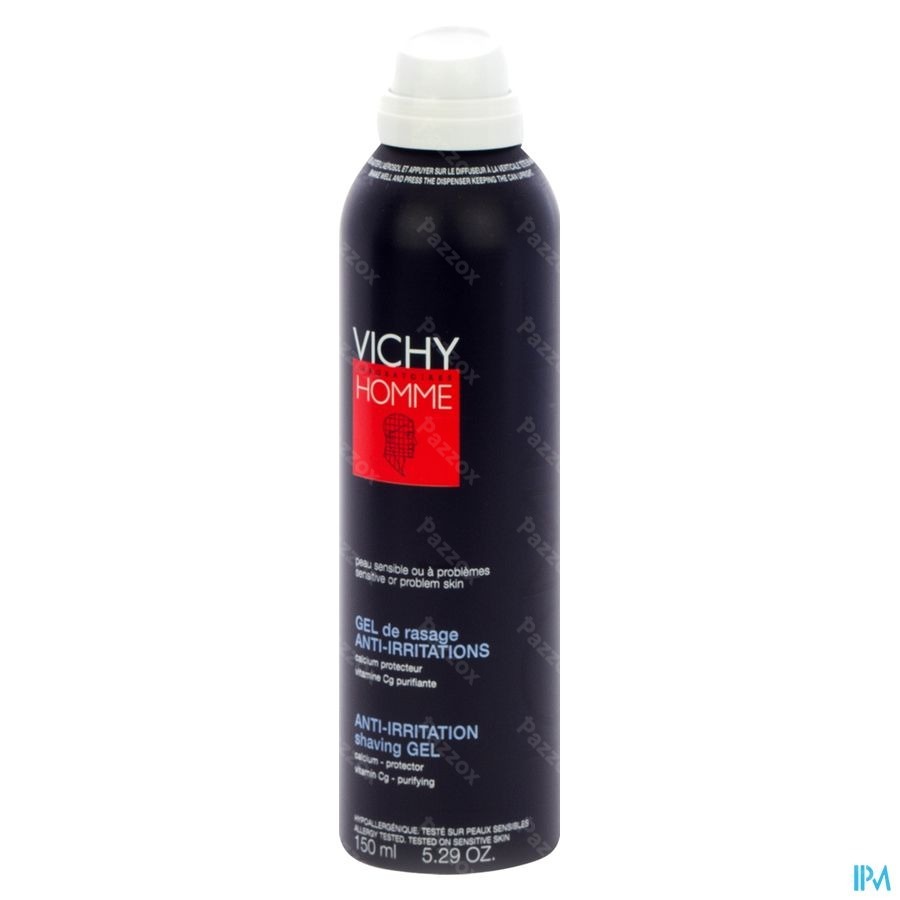 Vichy Homme Gel De Rasage Anti Irritations 150ml