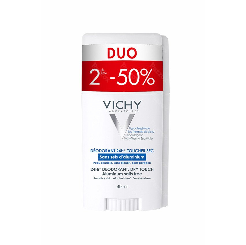 Vichy Deodorant 24u Duo 2x40ml