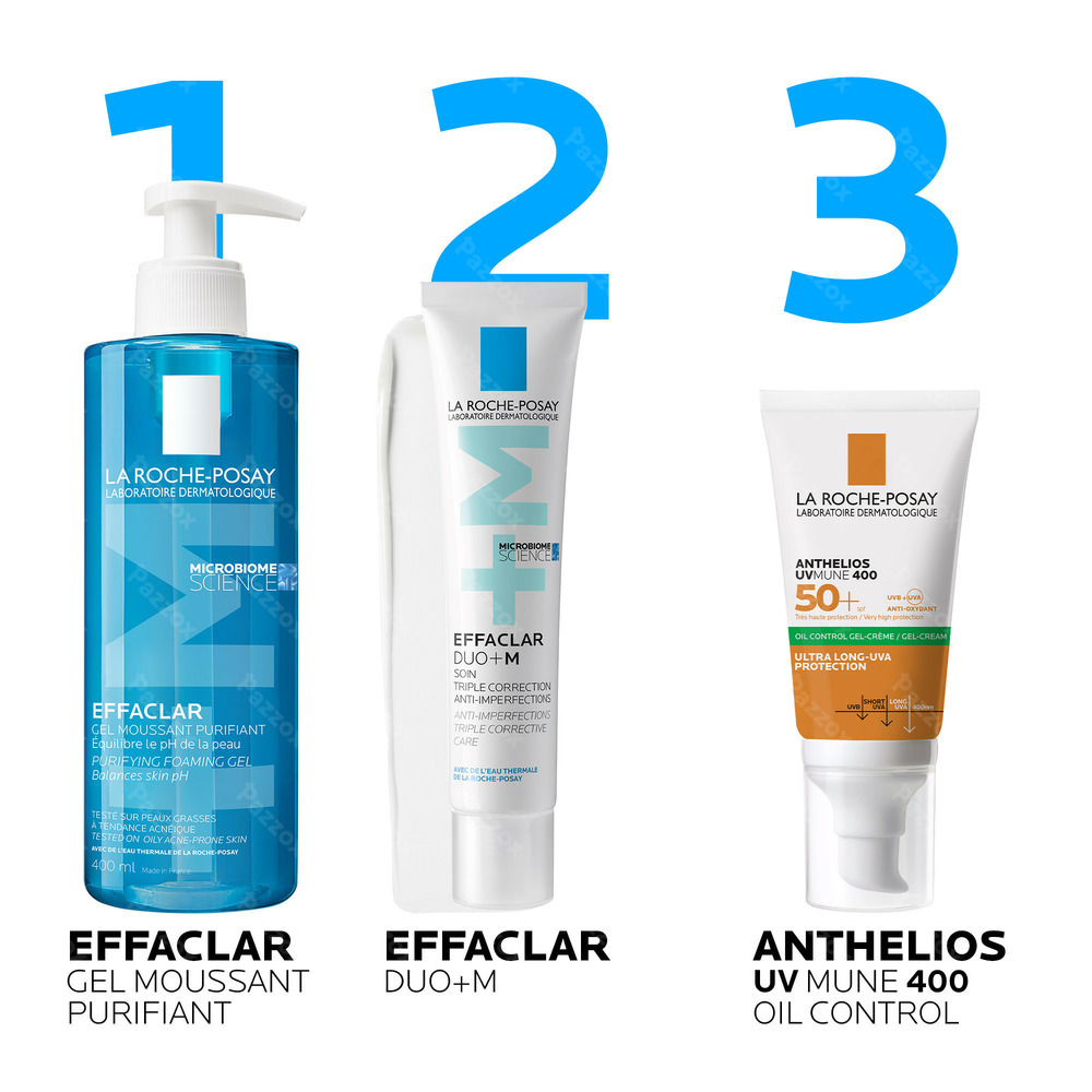 La Roche-Posay Effaclar +M Gel Moussant Purifiant 400ml