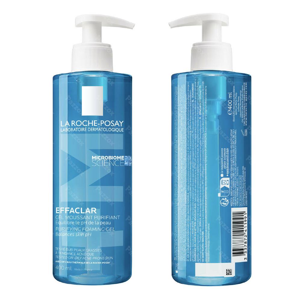 La Roche-Posay Effaclar +M Gel Moussant Purifiant 400ml