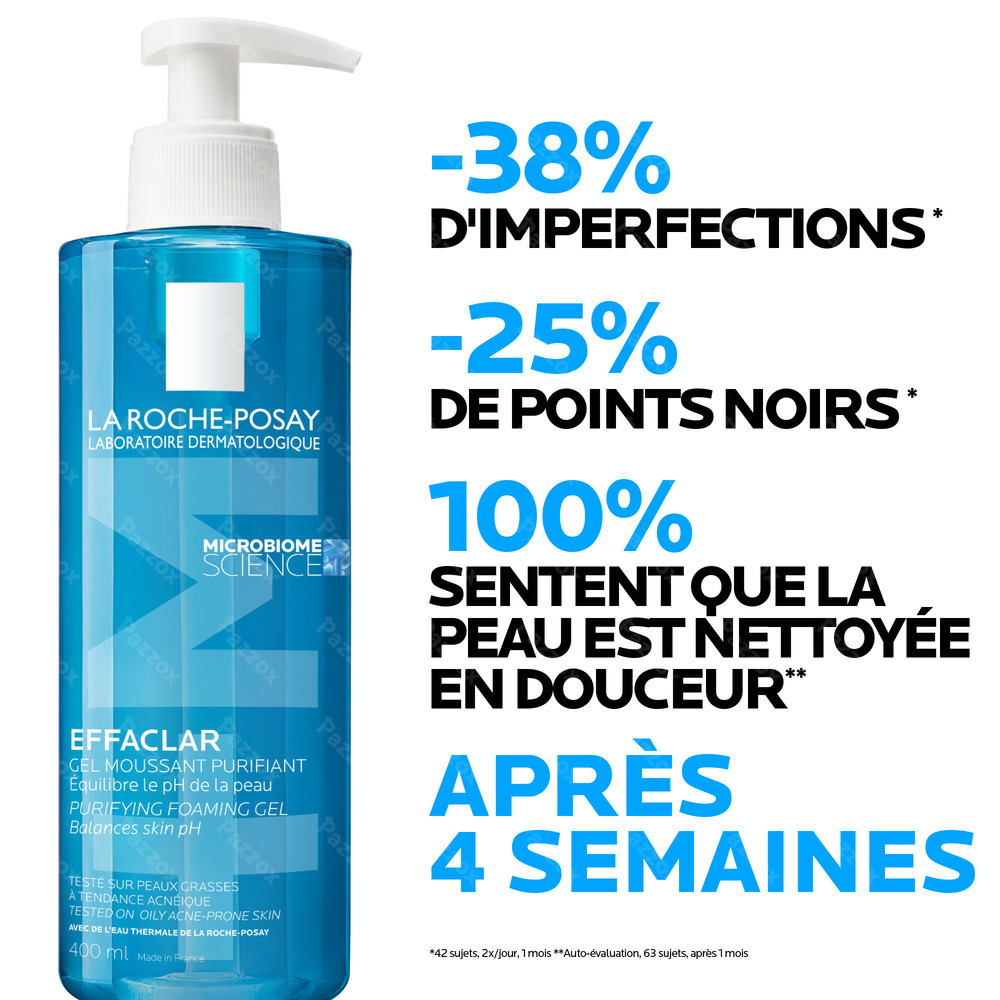 La Roche-Posay Effaclar +M Gel Moussant Purifiant 400ml