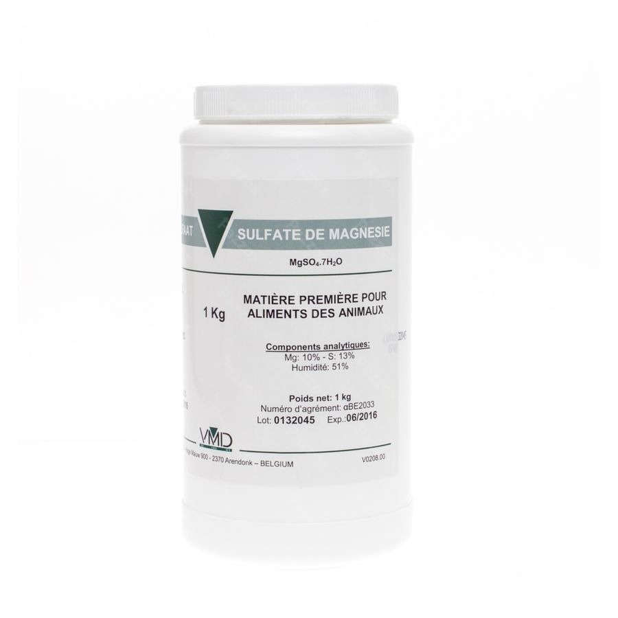 Magnesium Sulfate Veterinaire 1kg Vmd