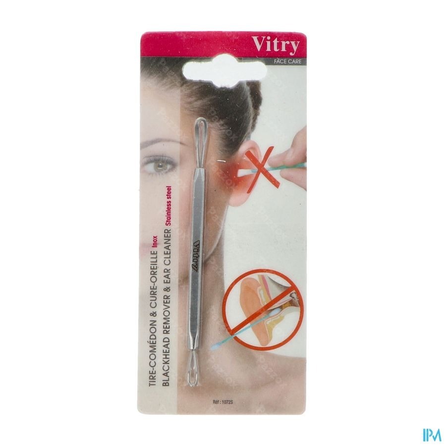 Vitry Tire-comedons Inox Double 1072s