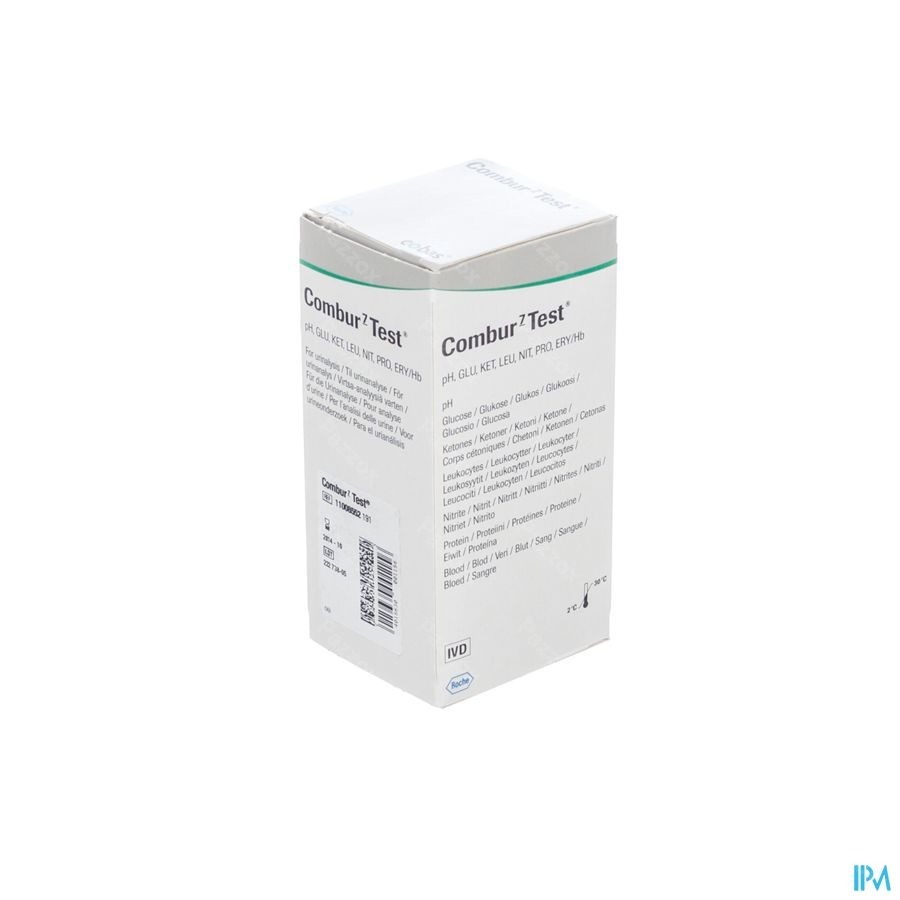 Combur 7 Test Strips 100 11008552191