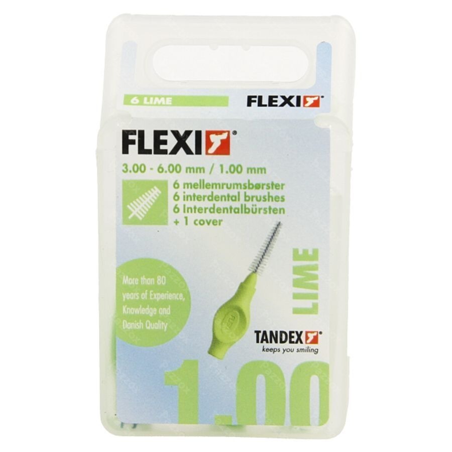 Flexi Green Brossette Tapered Interdentaire 6