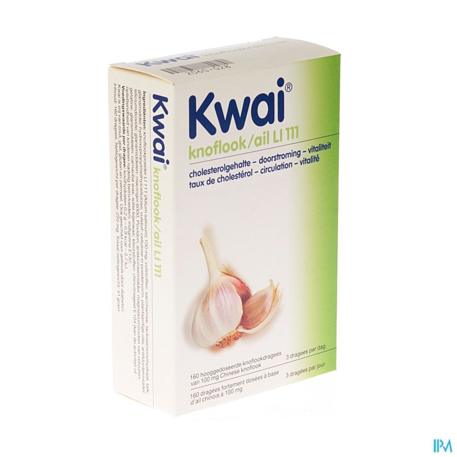 Kwai 3 Par Jour Drag 160 X 100mg