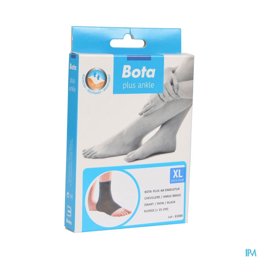 Bota Color Cheville Nero Xl