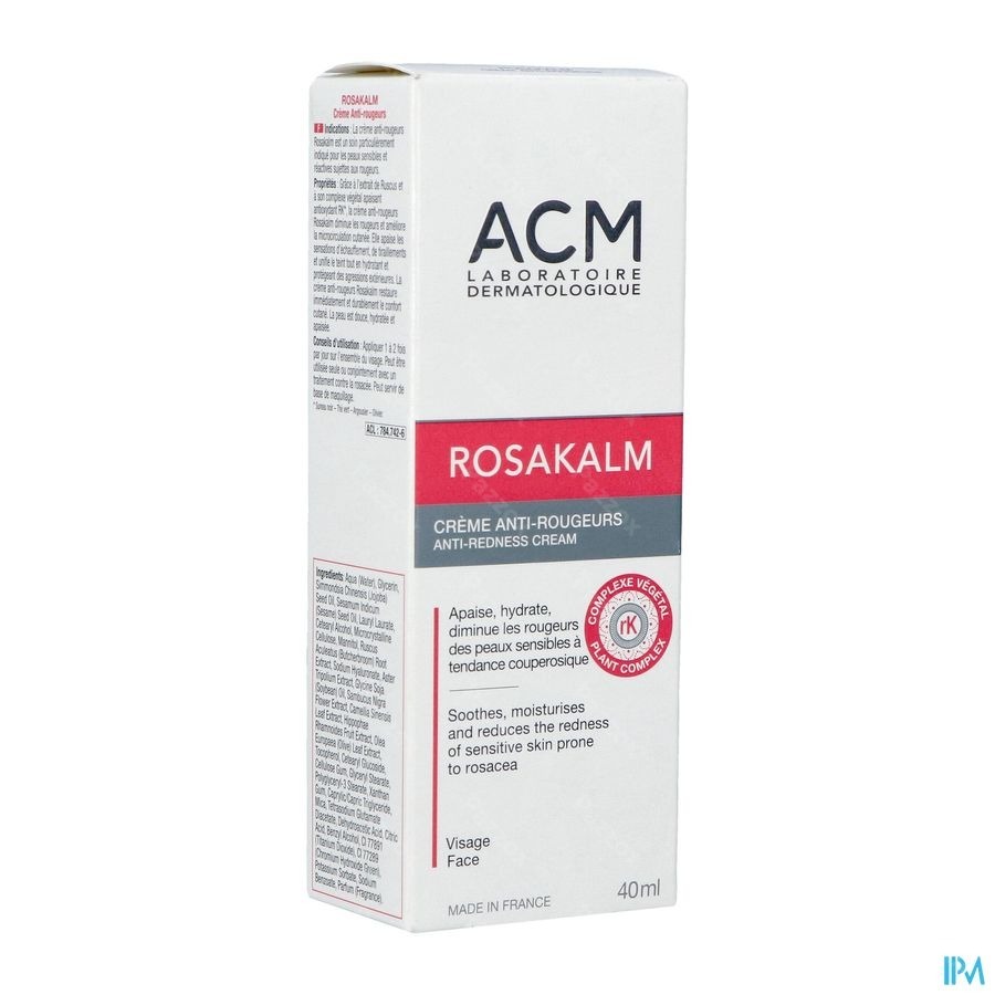 Rosakalm Plante System Creme Anti Rougeurs 40ml