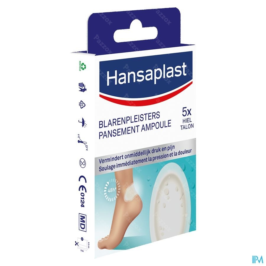 Hansaplast Med Pansement Ampoule Gr.taille 5 48584