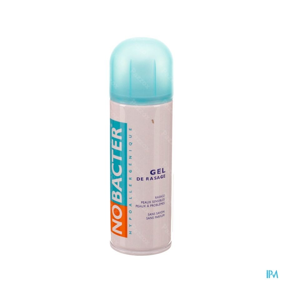 NoBacter Gel de Rasage Peaux Sensibles 150ml