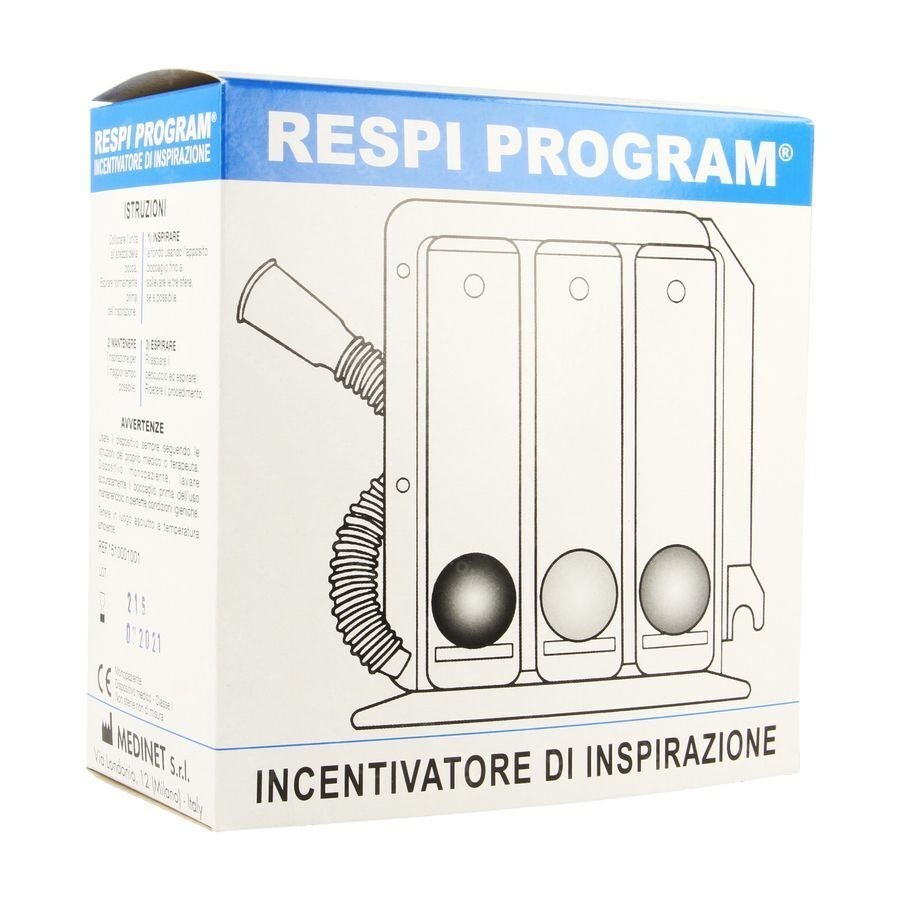 Respiprogram Spirometre Incentif