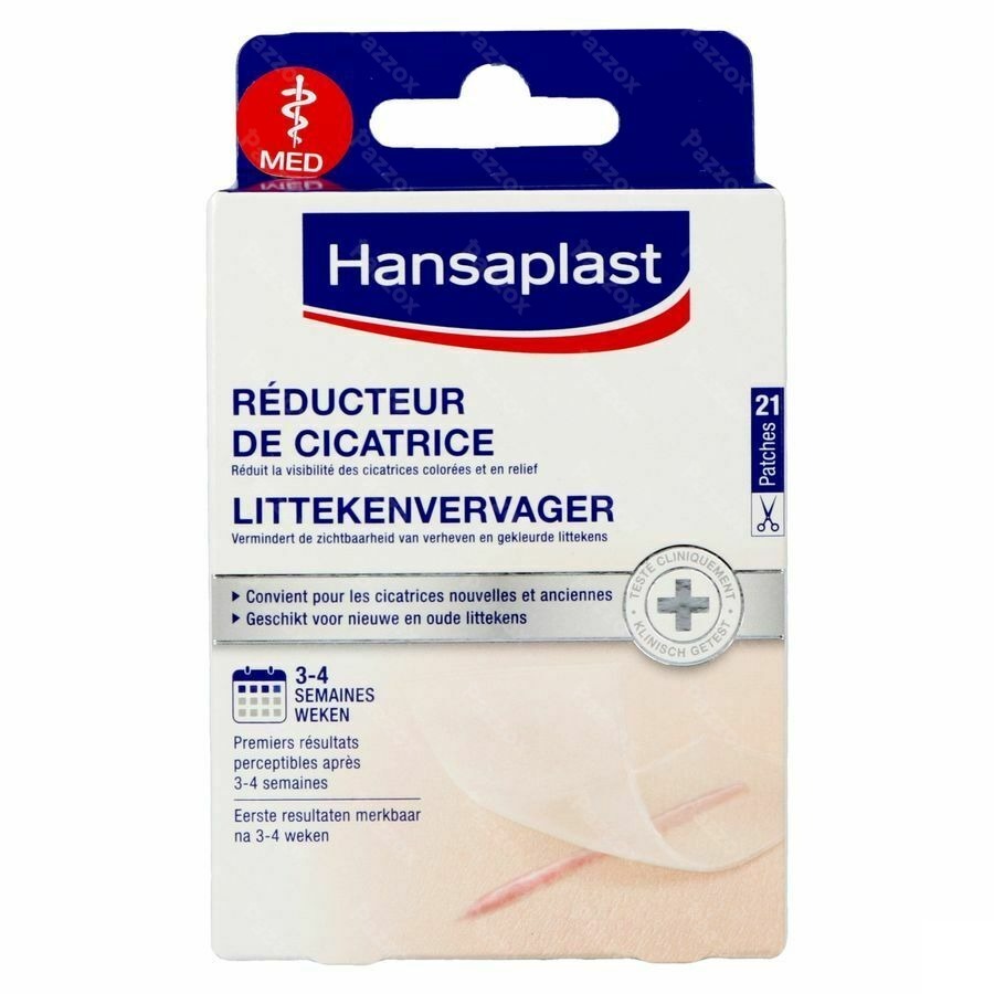 Hansaplast Med Reducteur Cicatrices Patch 21 02728