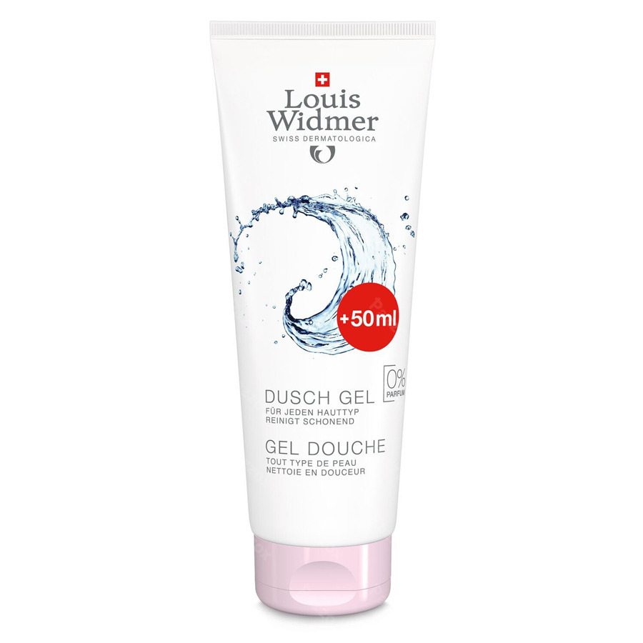Widmer Gel Douche Sans Parfum 200ml + 50ml Gratuit