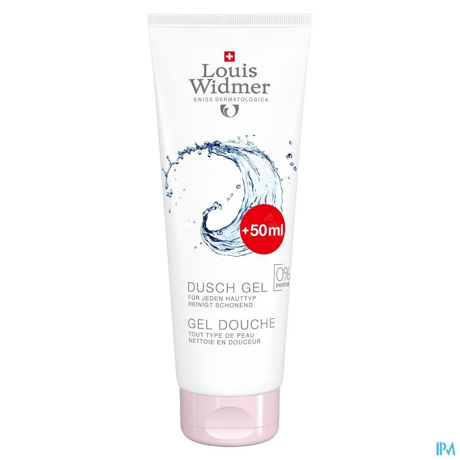 Widmer Gel Douche Sans Parfum 200ml + 50ml Gratuit