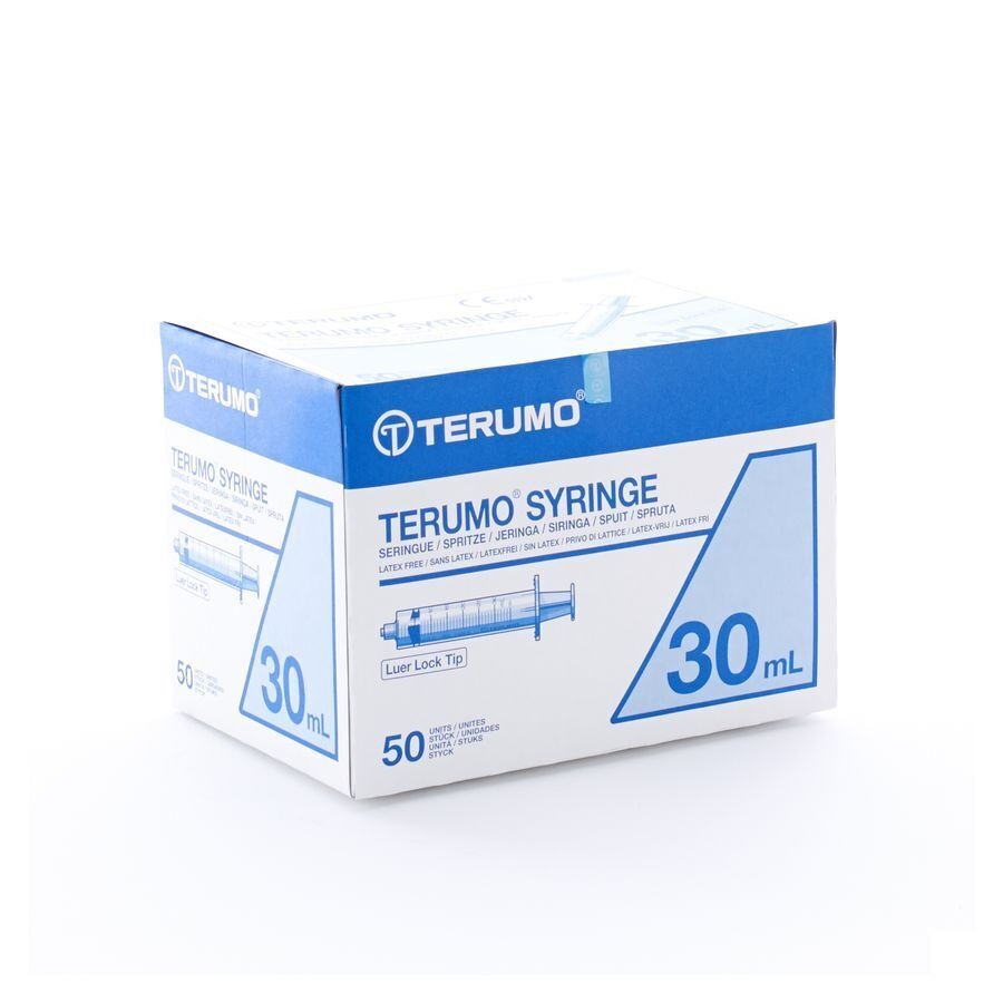 Terumo Seringue Luer Lock 30ml 50