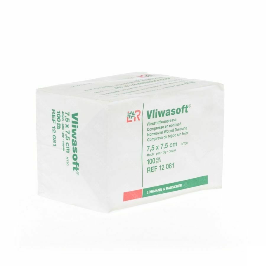 Vliwasoft Cp N/st 4pl 7,5x7,5cm 100 12081