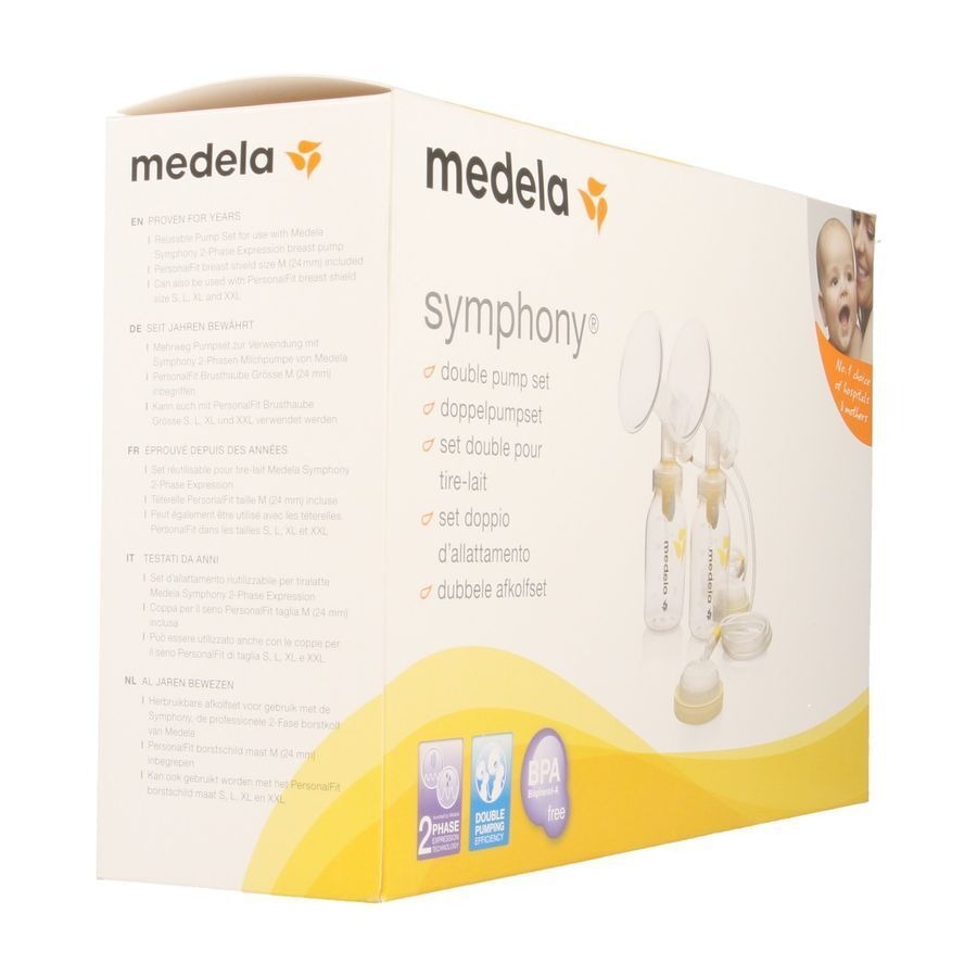 Medela Set Symphony Double Tire Lait