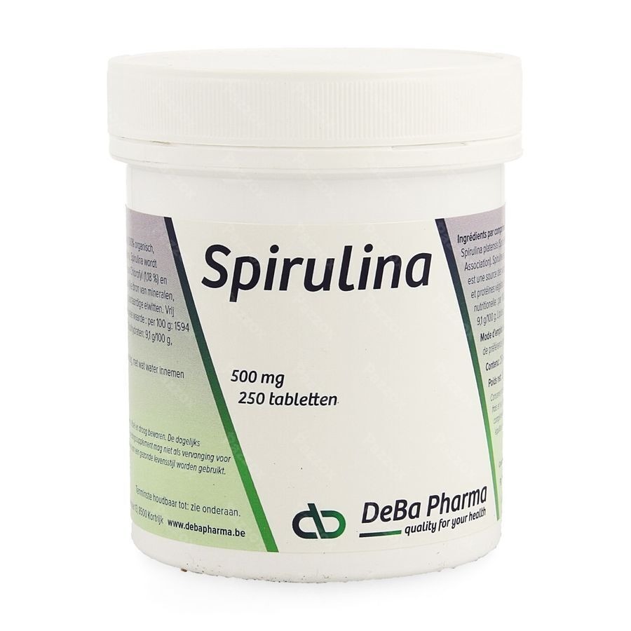 Spirulina Comp 250x500mg Deba