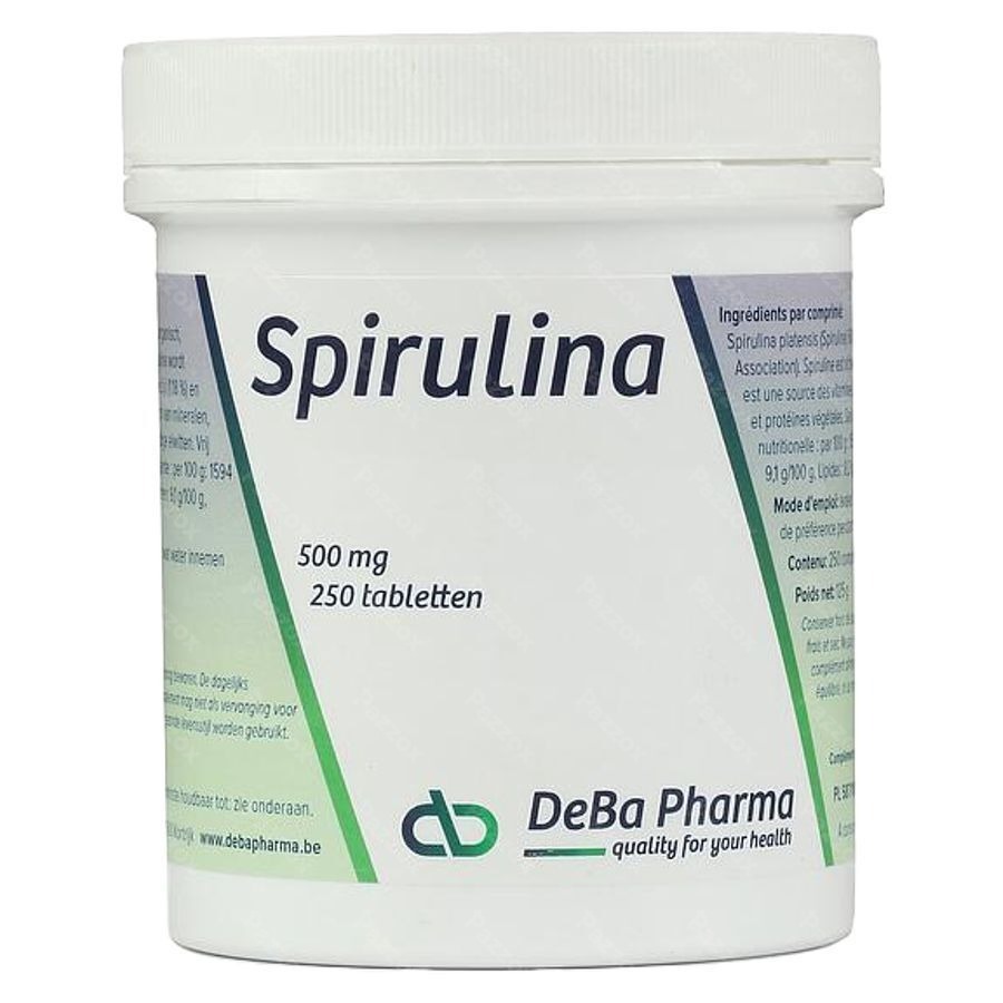 Spirulina Comp 250x500mg Deba