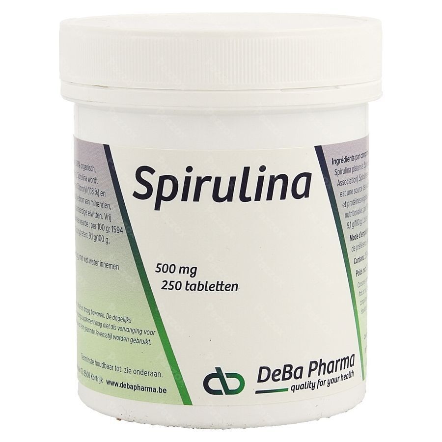 Spirulina Comp 250x500mg Deba