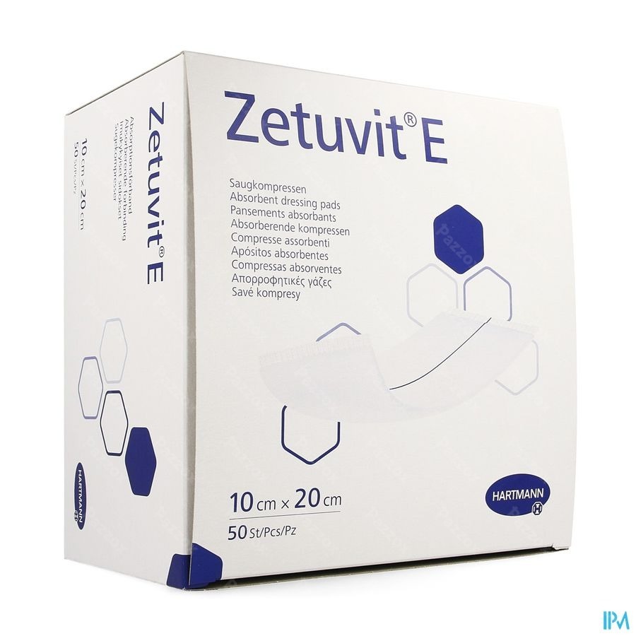 Zetuvit E 10x20cm Nst. 50 P/s