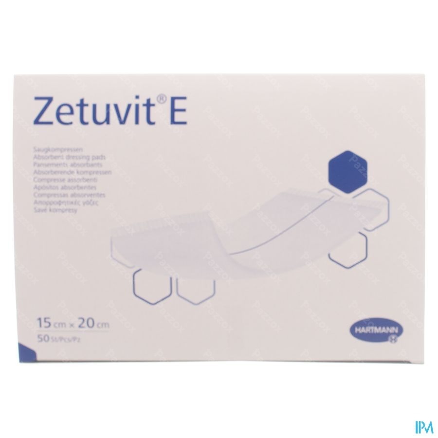 Zetuvit E 15x20cm Nst. 50 P/s
