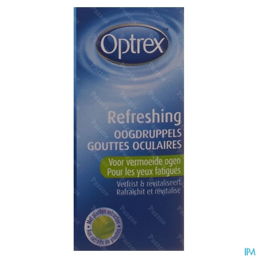 Optrex Refreshing Gouttes Oculaires 10ml