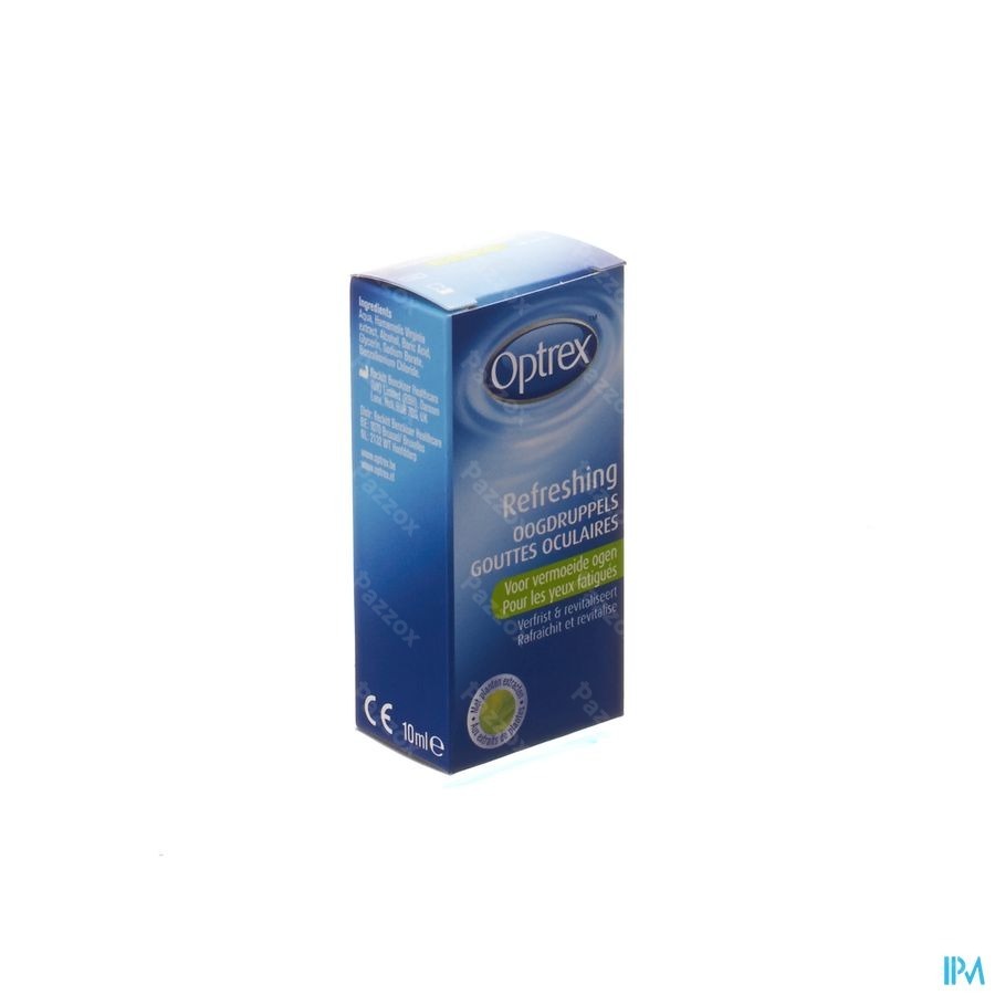 Optrex Refreshing Gouttes Oculaires 10ml