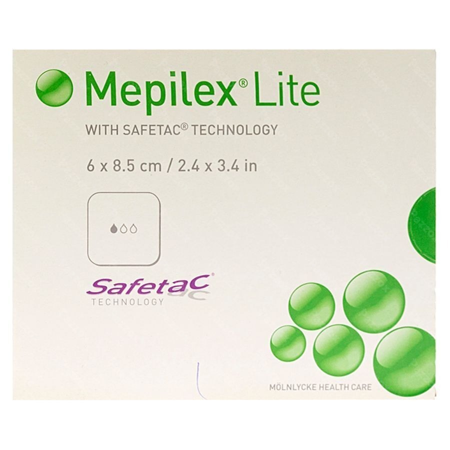 Mepilex Lite Pans Fin Sil Ster 6x 8,50cm 5 284000