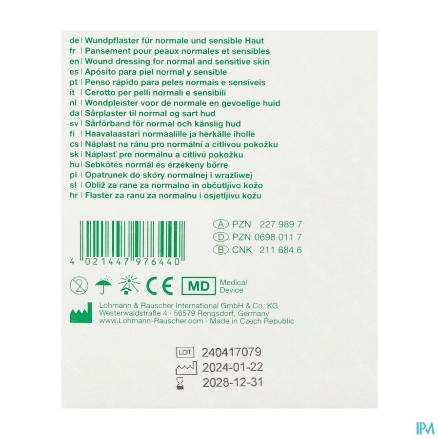 Curaplast Pans Adhesif 8cmx1m 17079