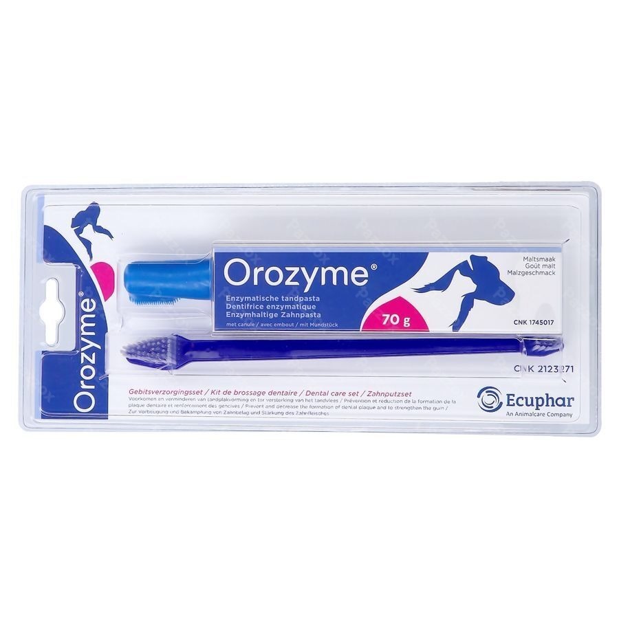 Orozyme Kit De Brossage Dentaire Chien