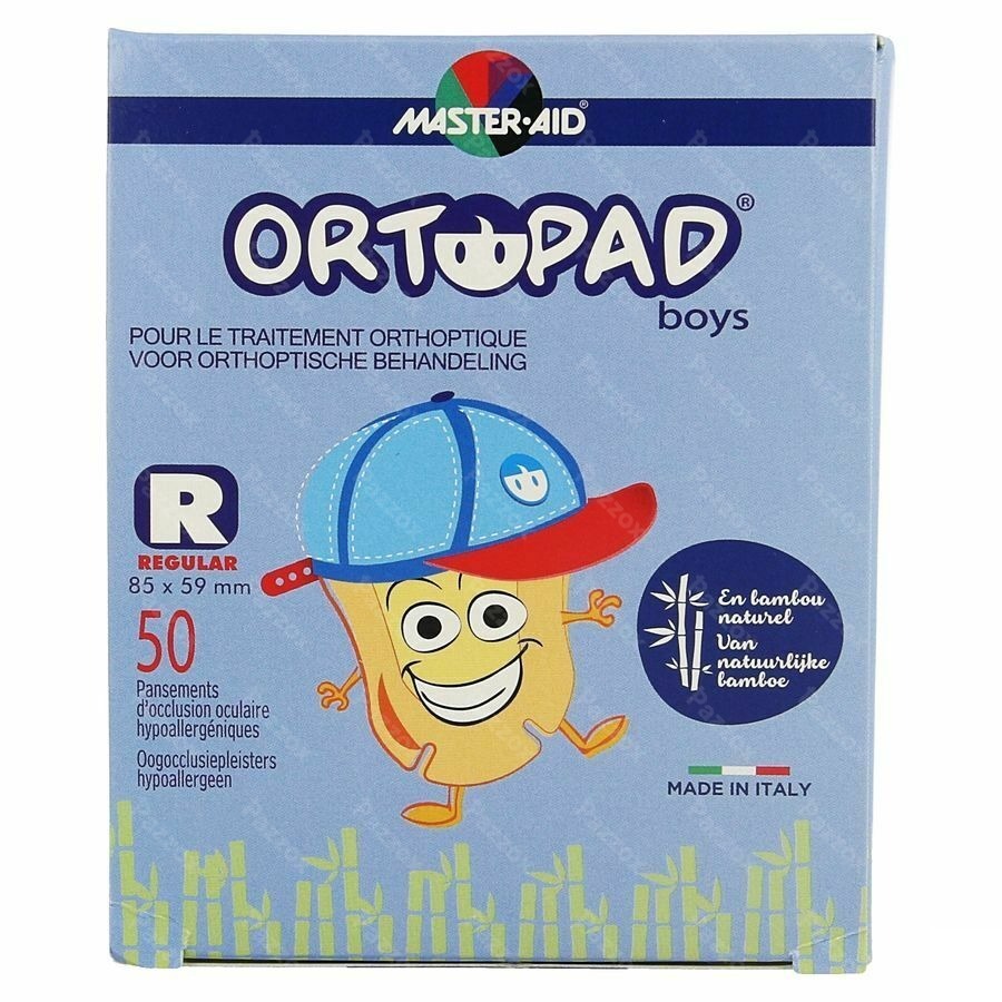 Ortopad Regular For Boys Compresse Ocul. 50 73324