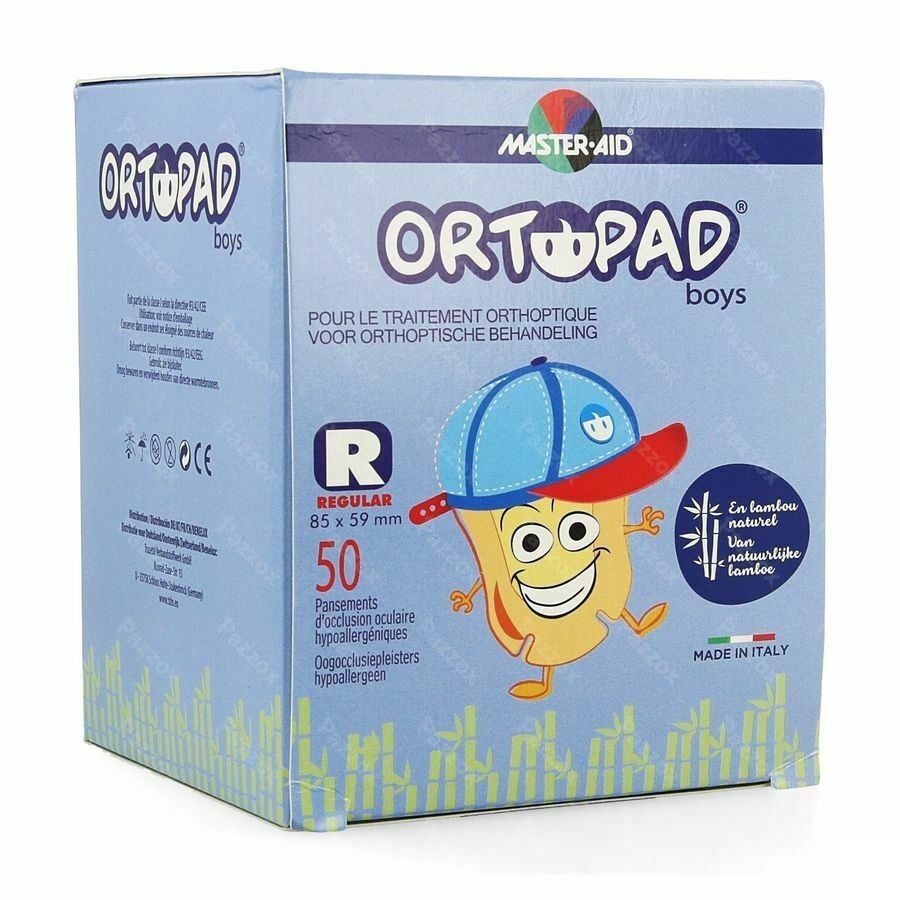 Ortopad Regular For Boys Compresse Ocul. 50 73324