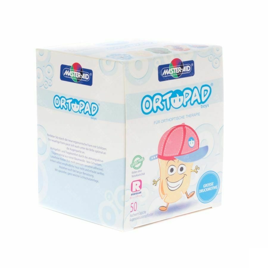 Ortopad Regular For Boys Compresse Ocul. 50 73324