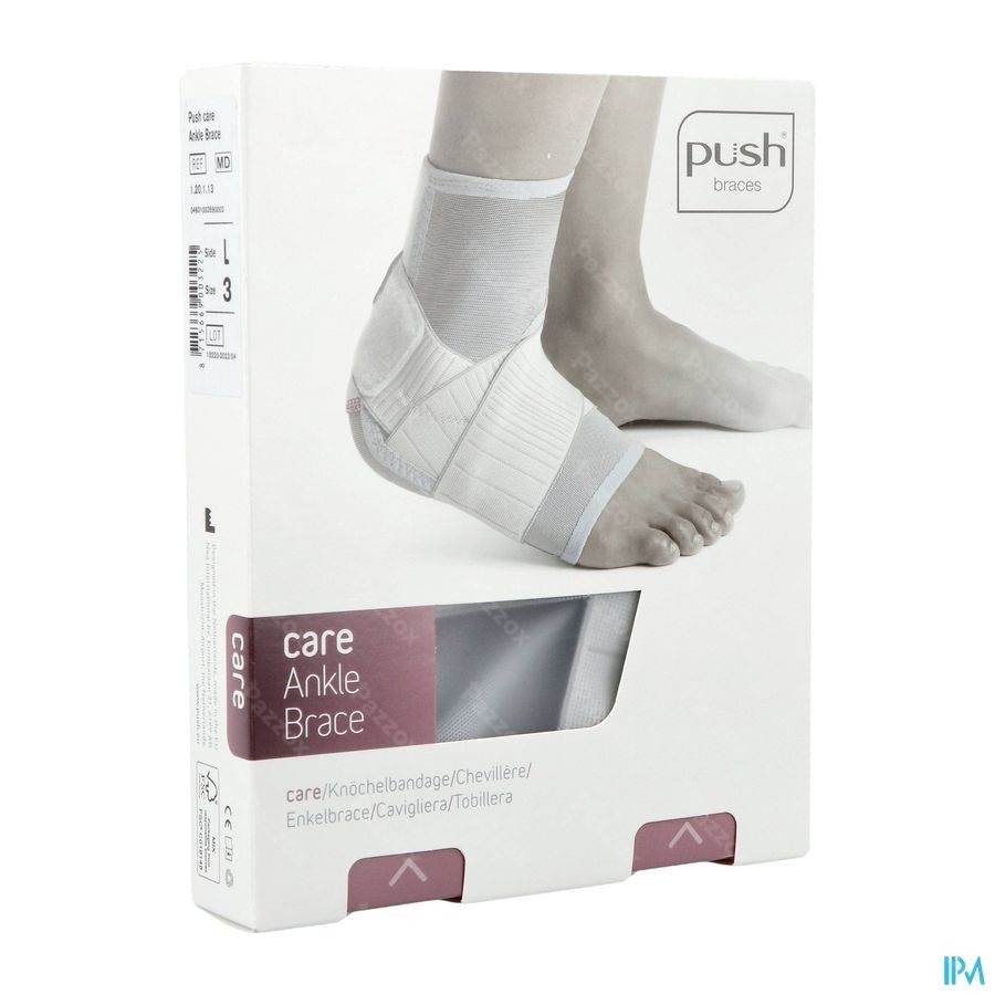 Push Care Chevillere Gauche 32-35cm T3