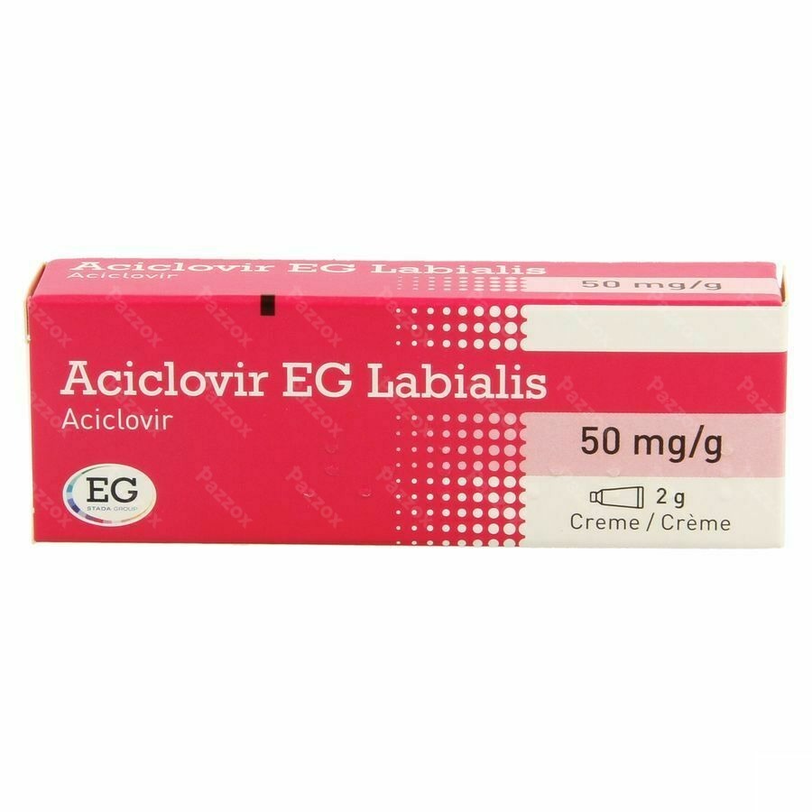 Aciclovir EG Labialis Creme 2Gr