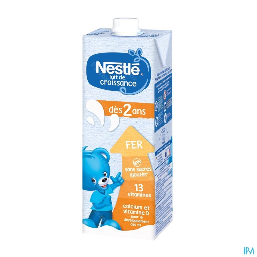 Nestle Lait de Croissance 2+ Bébé 2+ Ans 1L