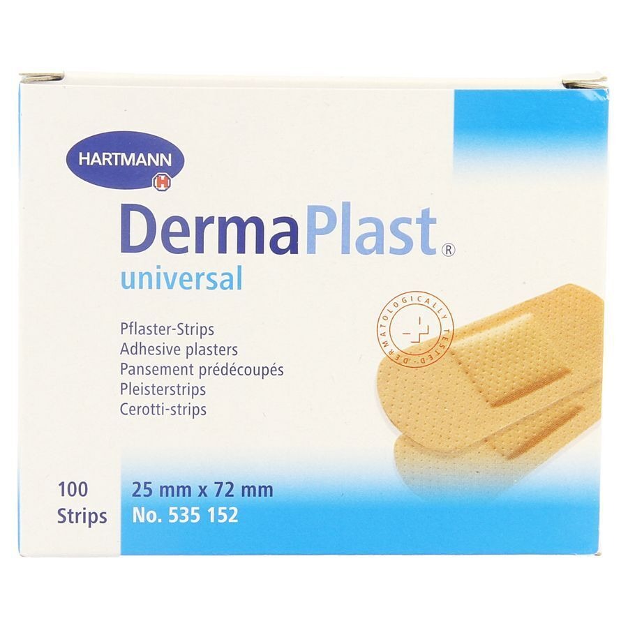 Dermaplast Universal 25x72mm 1x100 P/s
